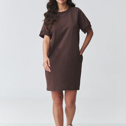 Day dress model 226890 Makadamia