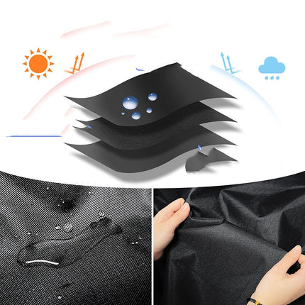 600D Oxford Cloth Round Furniture Cover Dustproof Waterproof Cover