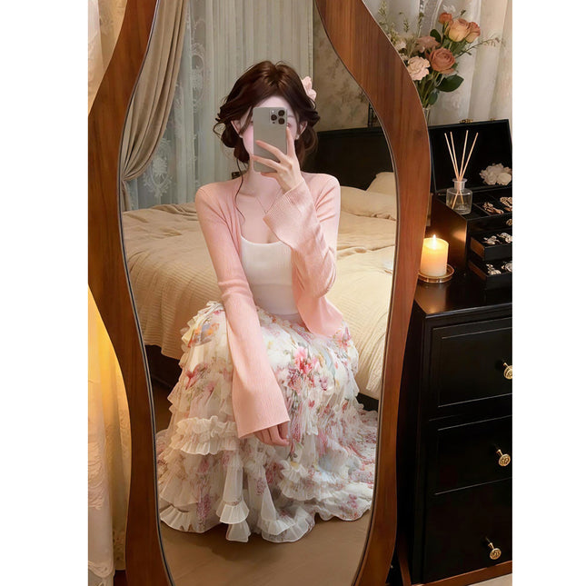 H1413 Soft-style Asymmetric Skirt - XdropX