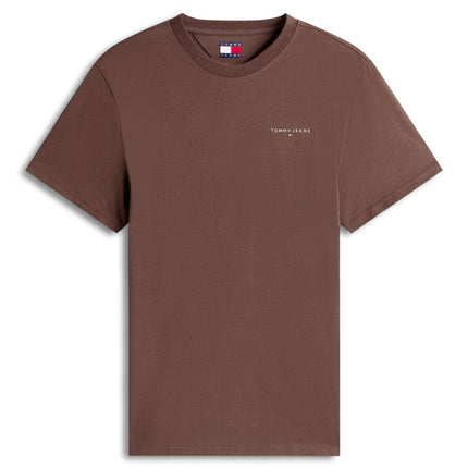 TOMMY JEANS - Men's T-shirt with linear logo  - Size XXL-1