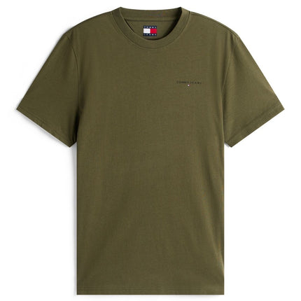 TOMMY JEANS - Men's T-shirt with linear logo  - Size XXL-5