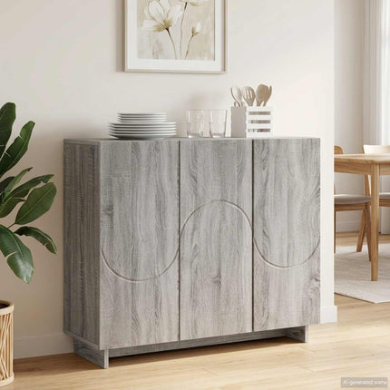 Dressoir 85,5 X 31 X 75 Cm Bewerkt Hout - XdropX