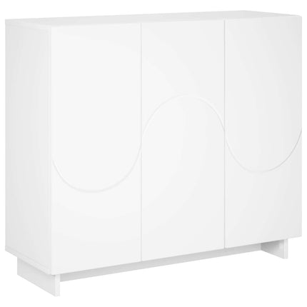 Dressoir 85,5 X 31 X 75 Cm Bewerkt Hout - XdropX