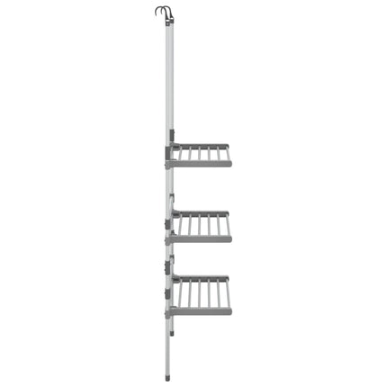 Droogrek 3-Laags Hangend Aluminium - XdropX