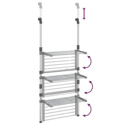 Droogrek 3-Laags Hangend Aluminium - XdropX