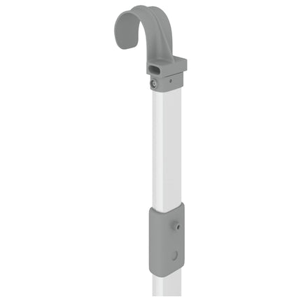 Droogrek Voor Balkon 89X25X(60-95) Cm Aluminium - XdropX