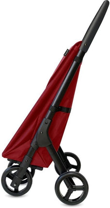 Duett Muuvi Up Rood - Boodschappentrolley - Tasinhoud 46L - 4 Wielen - Opvouwbaar - XdropX