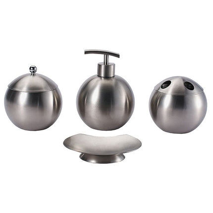 Bergner Badset - Rvs - 4 Delig - XdropX