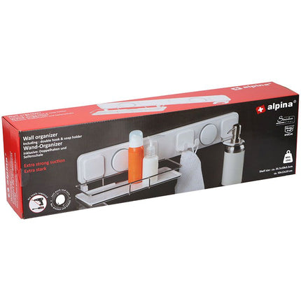 Alpina Wandorganizer Met Zuignappen - XdropX