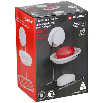 Alpina Dubbele Zeephouder - XdropX