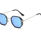 Silver Frame Ice Blue Sheet
