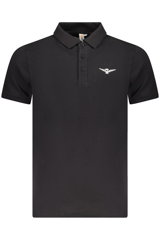 ARMY 1659 BLACK MEN'S SHORT SLEEVE POLO-0