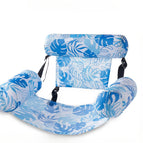 Sky Blue Leaves / 76X35X60 cm