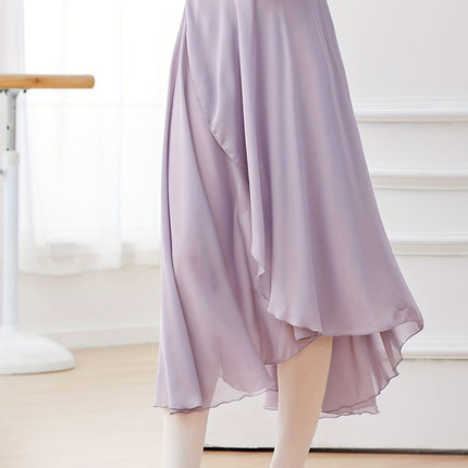 Dance Rok Dames Lange Chiffon Balletrokken Volwassen Ballroom Dansrok