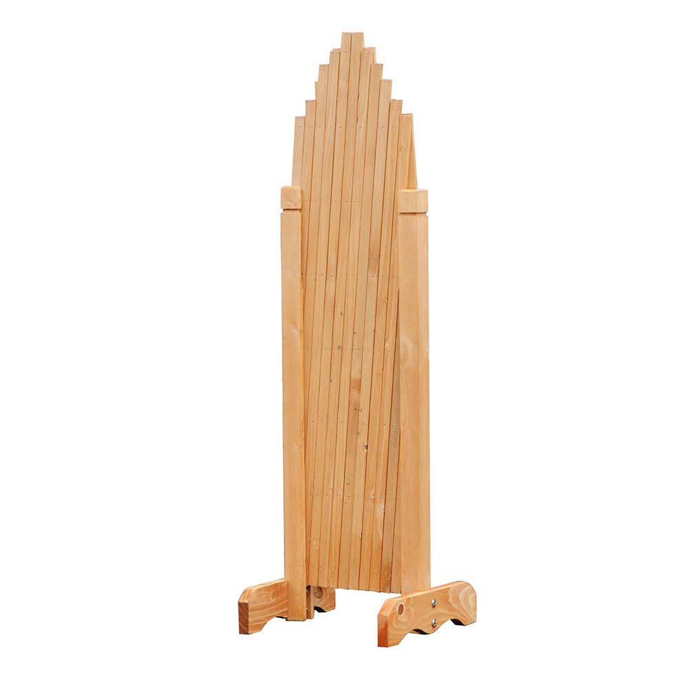 2 db-os állítható fa futtatórács növényeknek-3