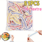 51 stuks (50+1 extra) / kleurrijk
