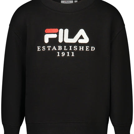 FILA KIDS' BLACK ZIP-UP SWEATSHIRT-0