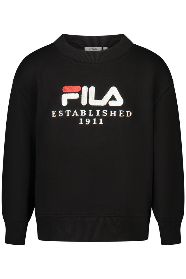 FILA KIDS' BLACK ZIP-UP SWEATSHIRT-0