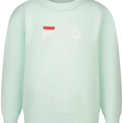 FILA GIRL'S GREEN ZIP-UP SWEATSHIRT-0