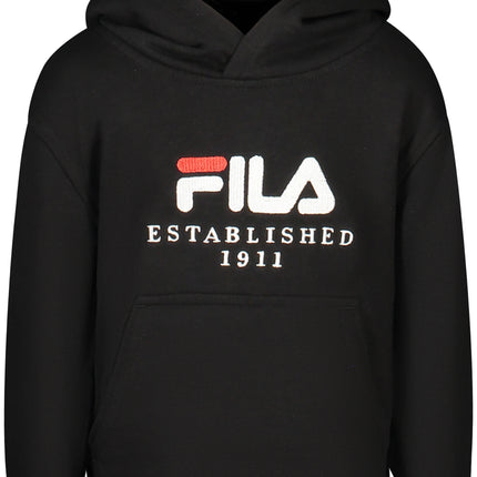 FILA KIDS' BLACK ZIP-UP SWEATSHIRT-0
