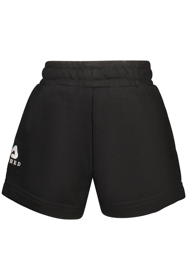 FILA GIRLS' BLACK SHORTS-1