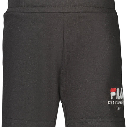 FILA BLACK KIDS' SHORTS-0