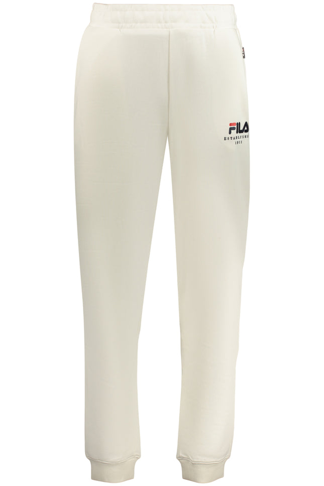 FILA MEN'S LONG WHITE TRACKSUIT PANTS-0