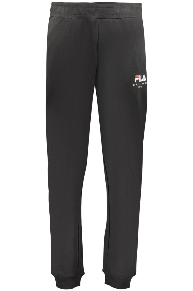 FILA MEN'S BLACK LONG TRACKSUIT PANTS-0