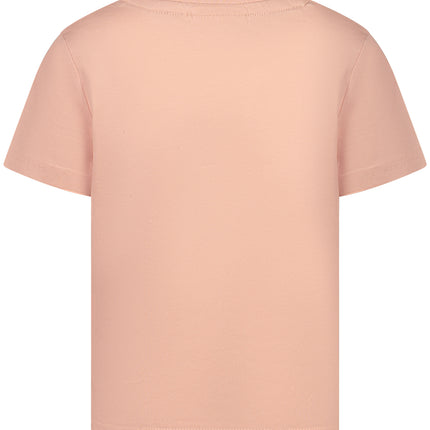 FILA SHORT-SLEEVED T-SHIRT FOR GIRLS, PINK-1