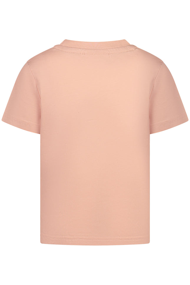 FILA SHORT-SLEEVED T-SHIRT FOR GIRLS, PINK-1