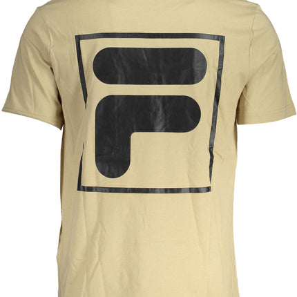 FILA T-SHIRT SHORT SLEEVE MAN BEIGE-1