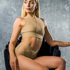 nude / nude mesh / XS