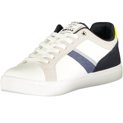 GAS MEN'S WHITE SPORTS FOOTWEAR-2