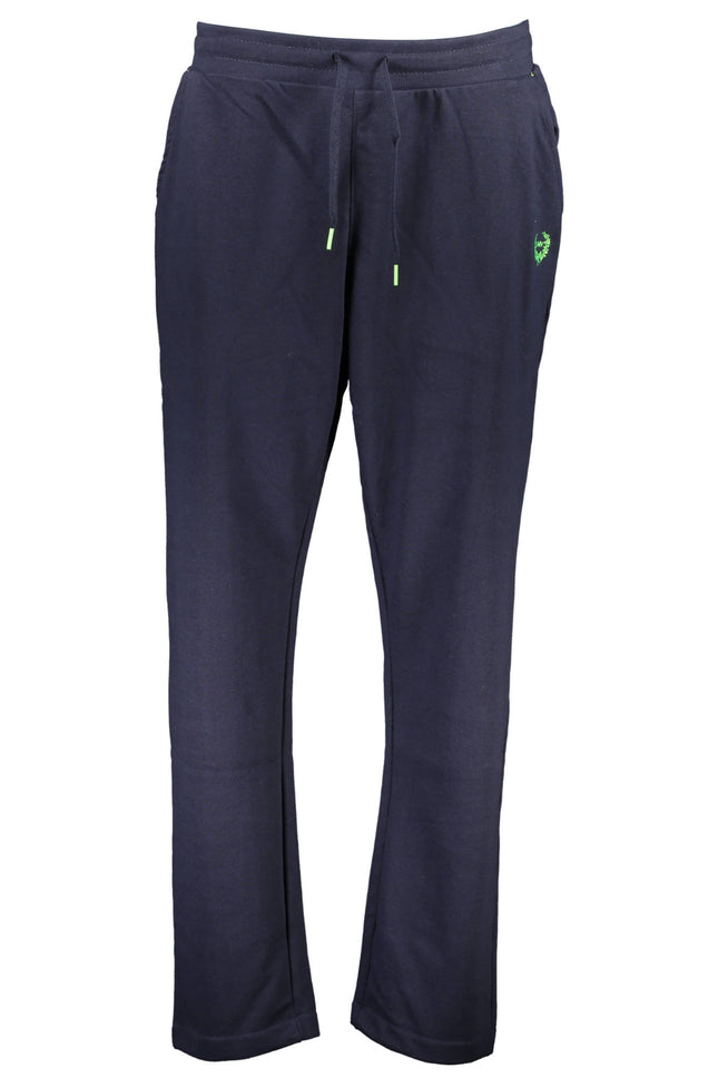 GIAN MARCO VENTURI MEN'S BLUE TROUSERS-0