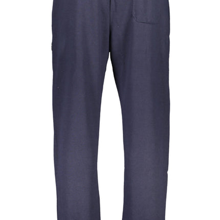 GIAN MARCO VENTURI MAN BLUE TROUSERS-1