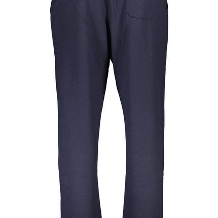 GIAN MARCO VENTURI MEN'S BLUE TROUSERS-1