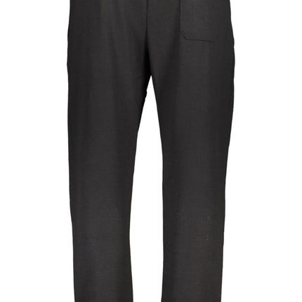 GIAN MARCO VENTURI BLACK MAN TROUSERS-1