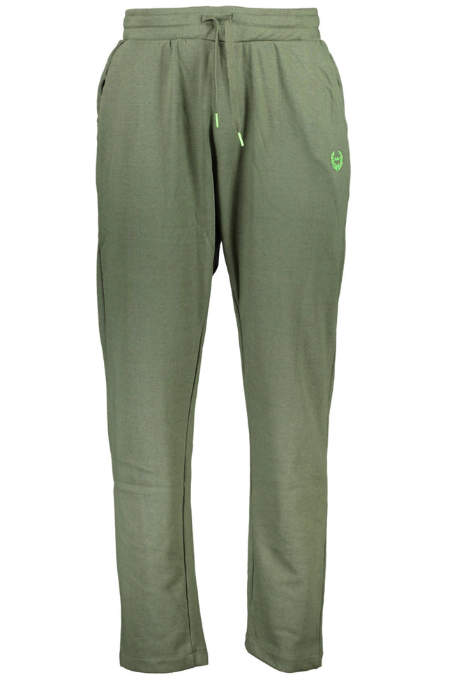 GIAN MARCO VENTURI GREEN MAN TROUSERS-0