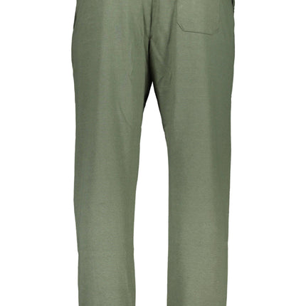 GIAN MARCO VENTURI MEN'S GREEN TROUSERS-1