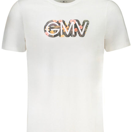 GIAN MARCO VENTURI MEN'S SHORT SLEEVED T-SHIRT WHITE