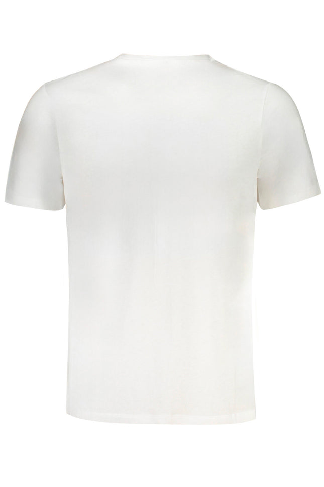 GIAN MARCO VENTURI MEN'S SHORT SLEEVED T-SHIRT WHITE-1