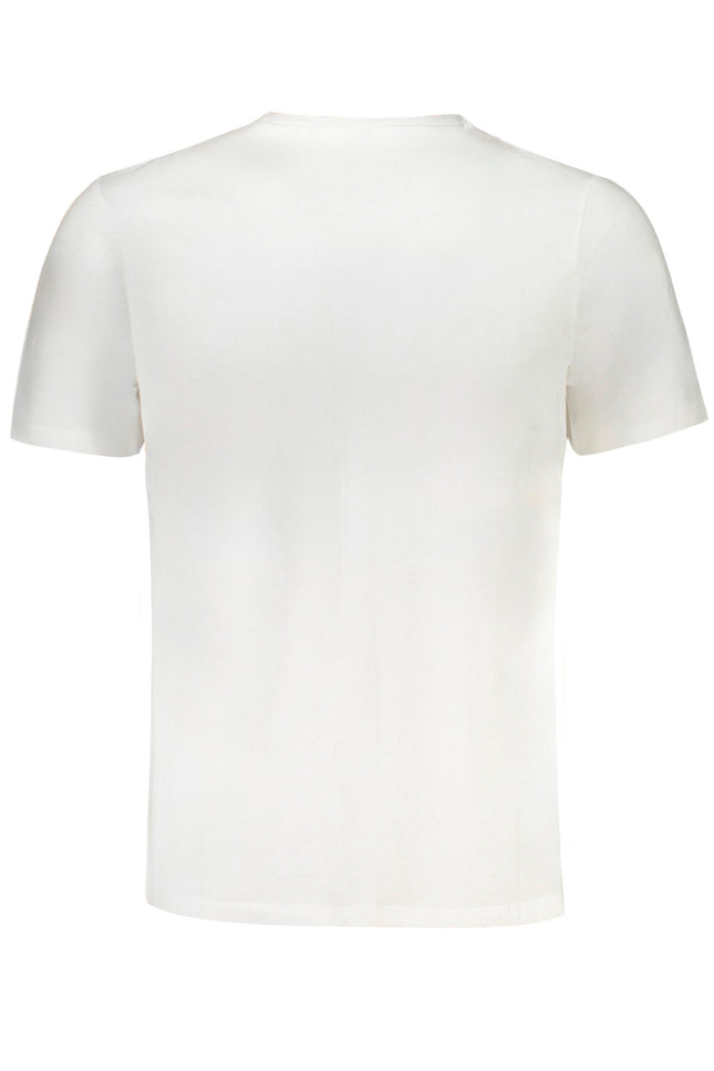 GIAN MARCO VENTURI MEN'S SHORT SLEEVED T-SHIRT WHITE-1