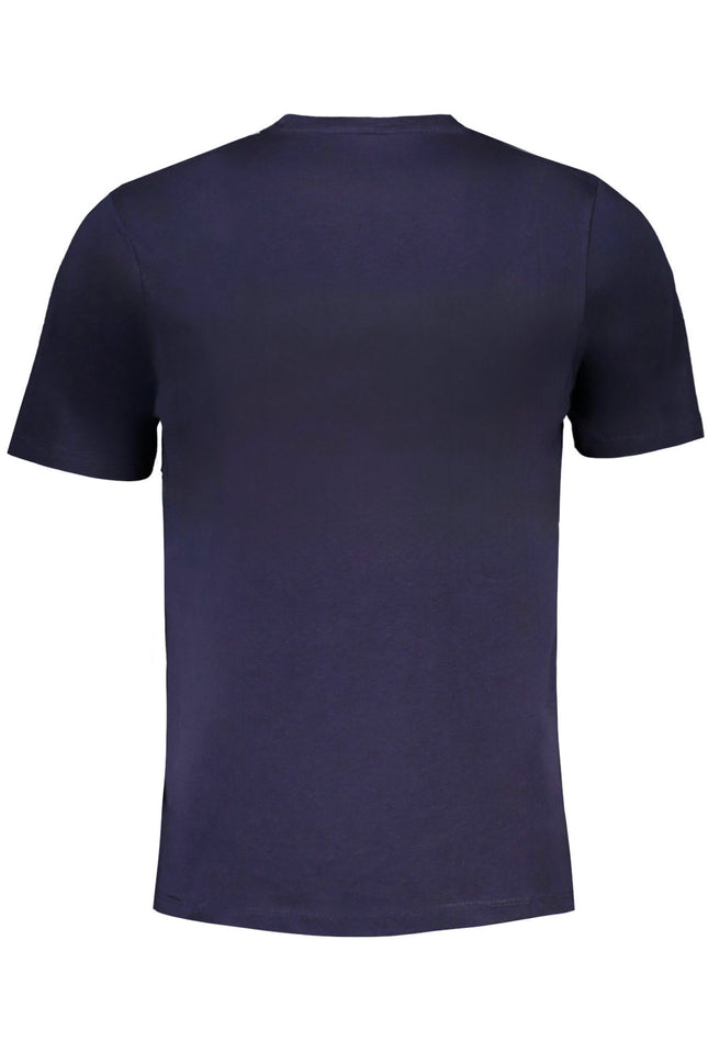 GIAN MARCO VENTURI MEN'S SHORT SLEEVED T-SHIRT BLUE-1