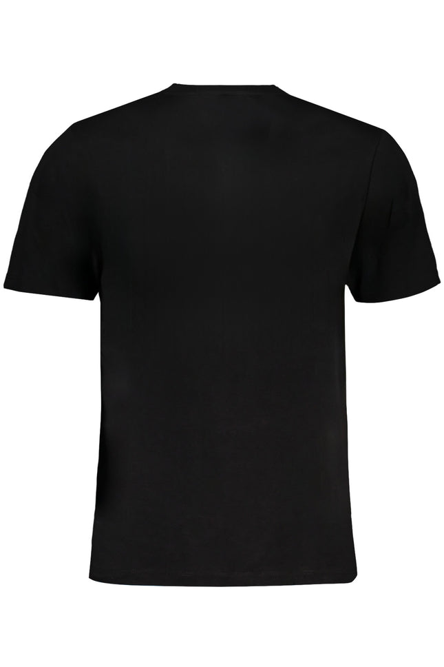 GIAN MARCO VENTURI MEN'S SHORT SLEEVE T-SHIRT BLACK-1