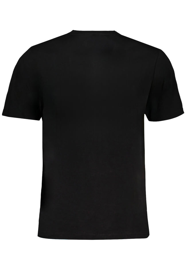 GIAN MARCO VENTURI MEN'S SHORT SLEEVED T-SHIRT BLACK-1