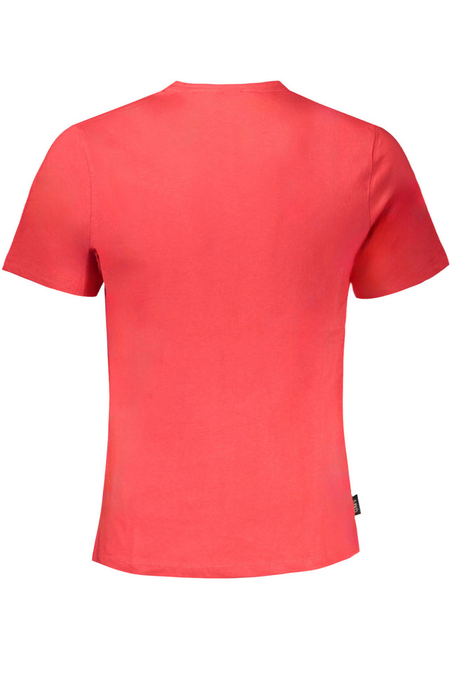 GIAN MARCO VENTURI MEN'S RED SHORT SLEEVE T-SHIRT-1