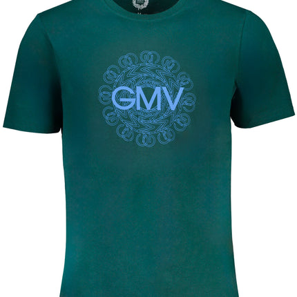 GIAN MARCO VENTURI GREEN MEN'S SHORT SLEEVED T-SHIRT-0