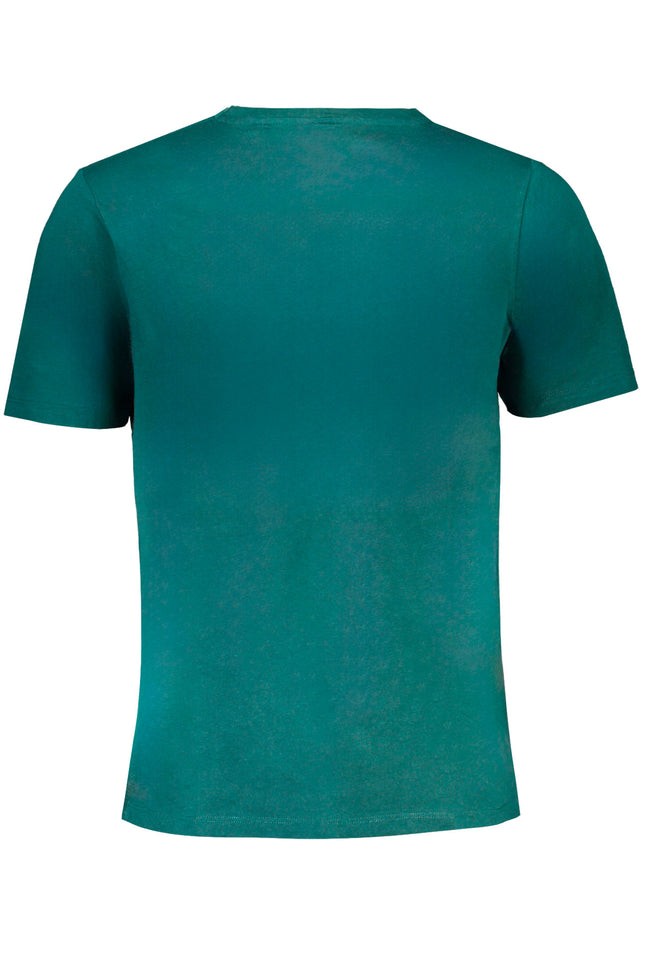 GIAN MARCO VENTURI GREEN MEN'S SHORT SLEEVED T-SHIRT-1