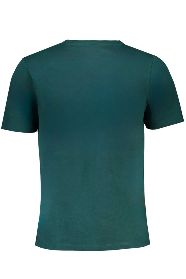 GIAN MARCO VENTURI GREEN MEN'S SHORT SLEEVED T-SHIRT-1