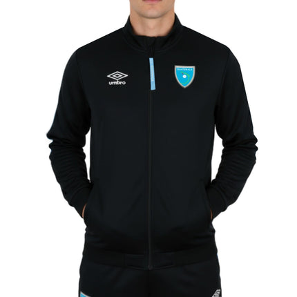 Guatemala black training presentation Soccer jacket 2022 - Umbro-0
